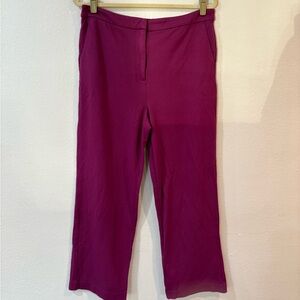 J. Crew Magenta Ankle Pants